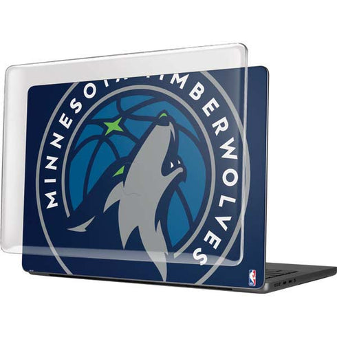 NBA Minnesota Timberwolves Large Logo MacBook Pro 14in (2021-24) Case plus Skin
