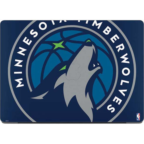 NBA Minnesota Timberwolves Large Logo Apple MacBook Pro 14-inch Skin