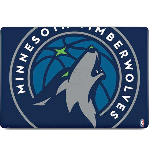 NBA Minnesota Timberwolves Large Logo MacBook Skins