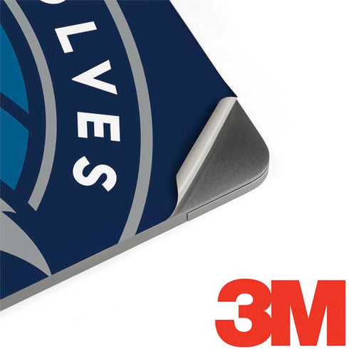 NBA Minnesota Timberwolves Large Logo MacBook Skins