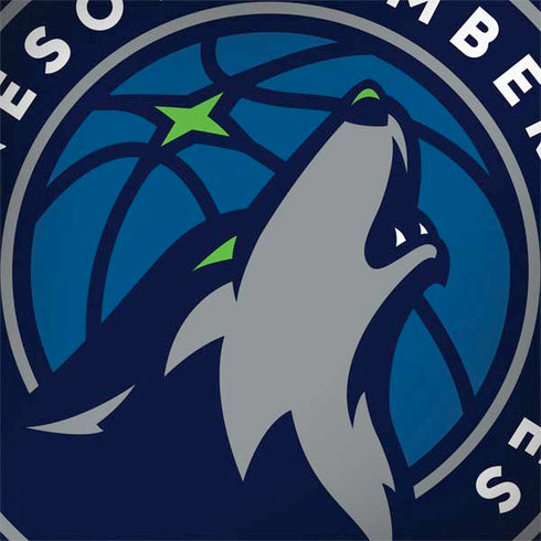 NBA Minnesota Timberwolves Large Logo MacBook Skins