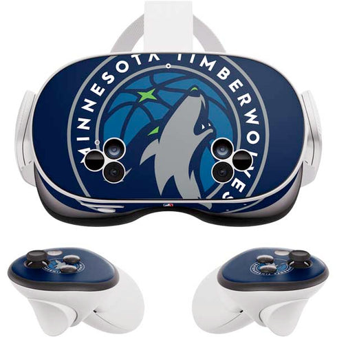NBA Minnesota Timberwolves Large Logo Meta Quest 3S Skin