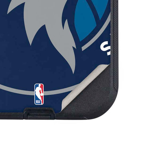 NBA Minnesota Timberwolves Large Logo Otterbox Defender iPhone Skin