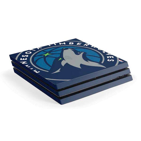 NBA Minnesota Timberwolves Large Logo PlayStation PS4 Skins