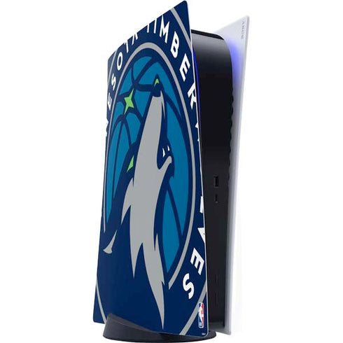 NBA Minnesota Timberwolves Large Logo PlayStation PS5 Skins