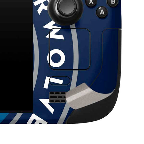 NBA Minnesota Timberwolves Large Logo Steam Deck Handheld Gaming Computer Skin