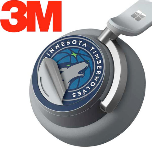 NBA Minnesota Timberwolves Large Logo Surface Headphones Skin