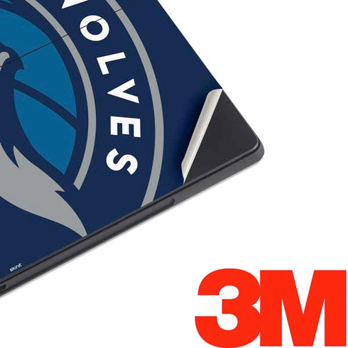 NBA Minnesota Timberwolves Large Logo Surface Pro 7 Skin