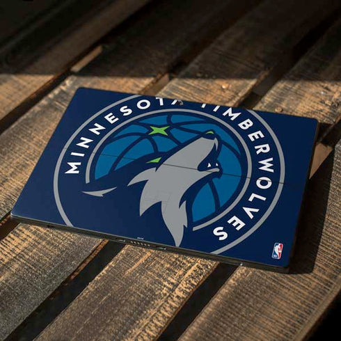 NBA Minnesota Timberwolves Large Logo Surface Pro 7 Skin