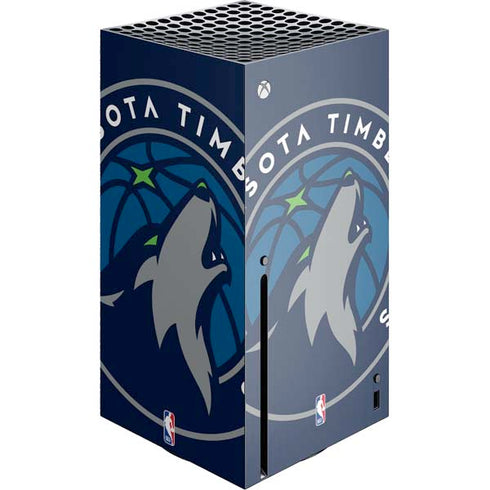 NBA Minnesota Timberwolves Large Logo Xbox Series X Skins