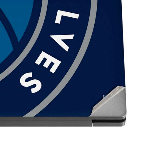 NBA Minnesota Timberwolves Large Logo Dell XPS Skin