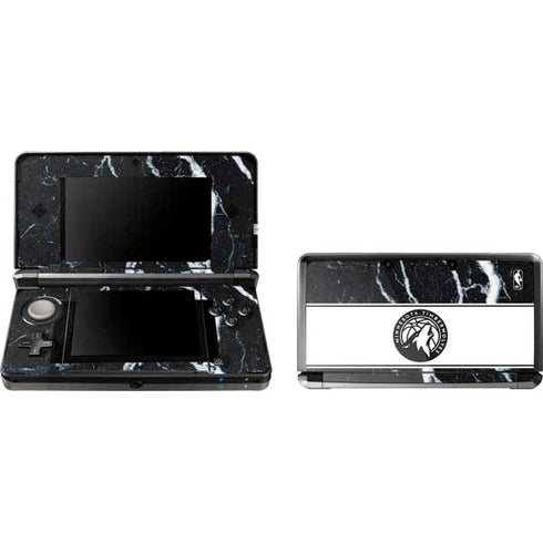 NBA Minnesota Timberwolves Marble Nintendo Skins