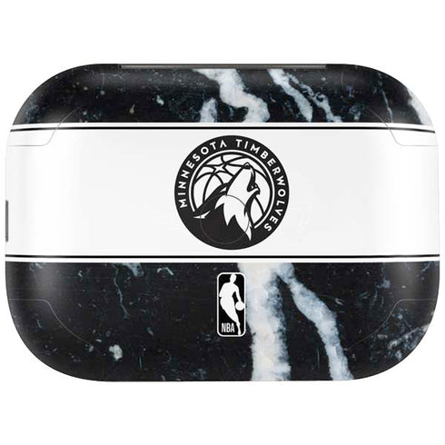 NBA Minnesota Timberwolves Marble Amazon Echo Buds Skin