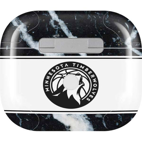NBA Minnesota Timberwolves Marble Apple AirPods (3rd Gen 2021) Skin
