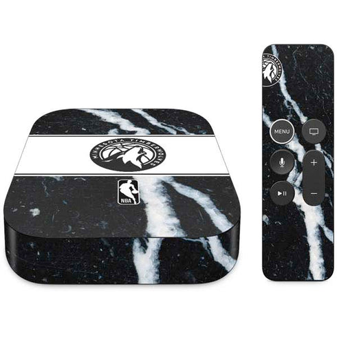 NBA Minnesota Timberwolves Marble Apple TV Skin