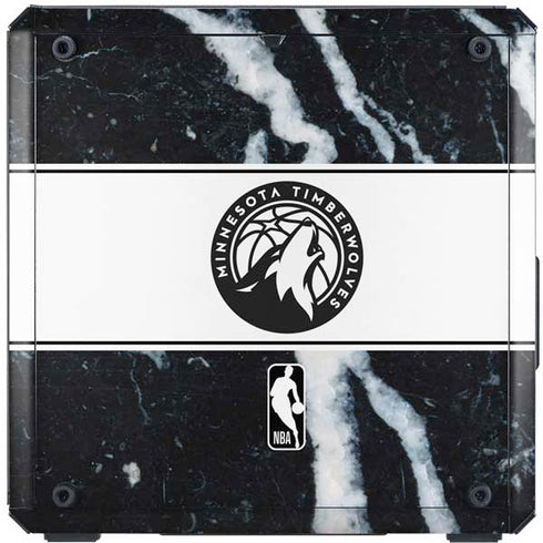 NBA Minnesota Timberwolves Marble Cooler Master MasterBox Q300L Mini Tower Skin