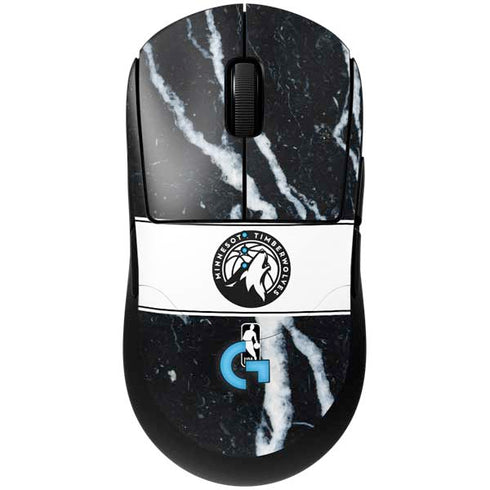 NBA Minnesota Timberwolves Marble G Pro Wireless Gaming Mouse Skin