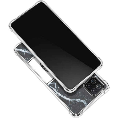 NBA Minnesota Timberwolves Marble Galaxy A12 Clear Case