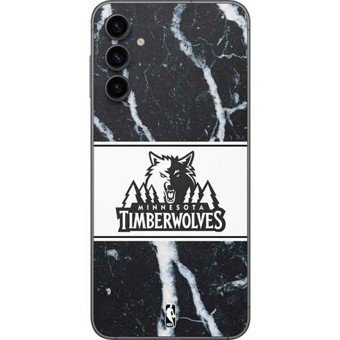 NBA Minnesota Timberwolves Marble Galaxy A14 5G Skin
