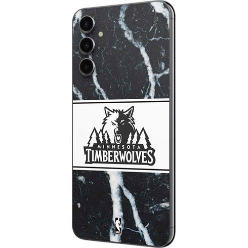 NBA Minnesota Timberwolves Marble Galaxy A14 5G Skin
