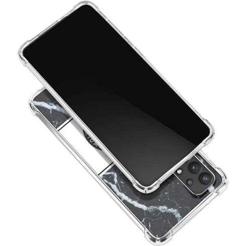 NBA Minnesota Timberwolves Marble Galaxy A32 5G Clear Case