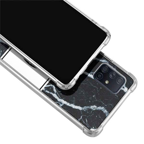 NBA Minnesota Timberwolves Marble Galaxy A51 5G Clear Case