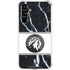 NBA Minnesota Timberwolves Marble Galaxy A54 5G Clear Case