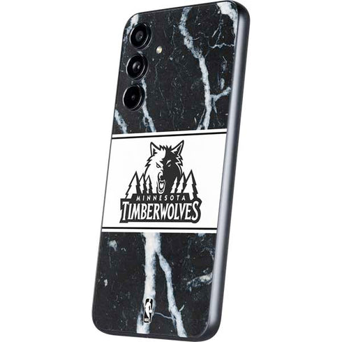 NBA Minnesota Timberwolves Marble Galaxy A54 5G Skin