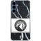 NBA Minnesota Timberwolves Marble Galaxy A55 5G Clear Case