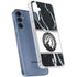 NBA Minnesota Timberwolves Marble Galaxy A55 5G Clear Case