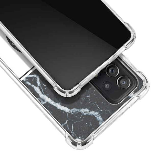 NBA Minnesota Timberwolves Marble Galaxy A72 5G Clear Case