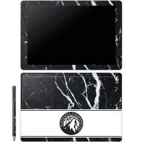 NBA Minnesota Timberwolves Marble Galaxy Book 12in Skin