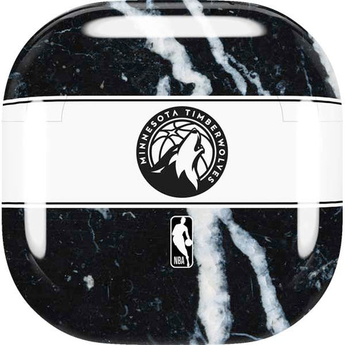 NBA Minnesota Timberwolves Marble Galaxy Buds Live Skin