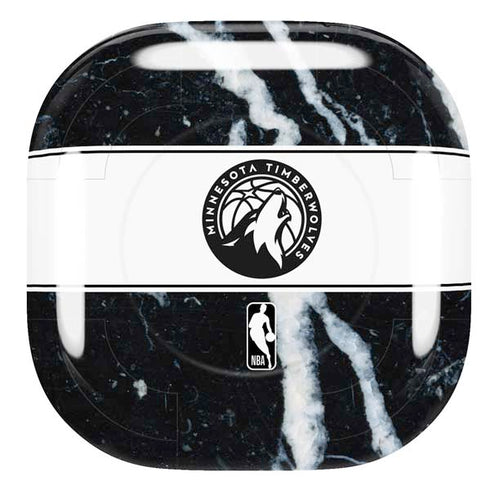 NBA Minnesota Timberwolves Marble Galaxy Buds Live Skin