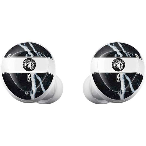 NBA Minnesota Timberwolves Marble Galaxy Buds Plus Skin