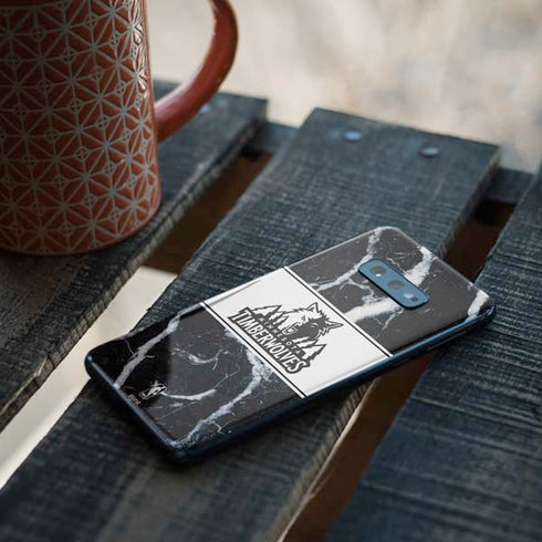 NBA Minnesota Timberwolves Marble Galaxy S10e Skin