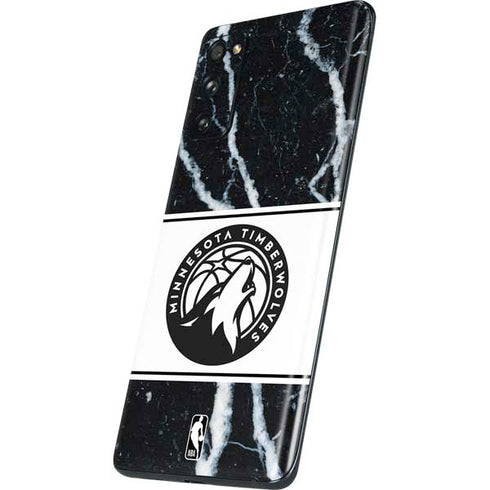 NBA Minnesota Timberwolves Marble Galaxy S20 Fan Edition Skin