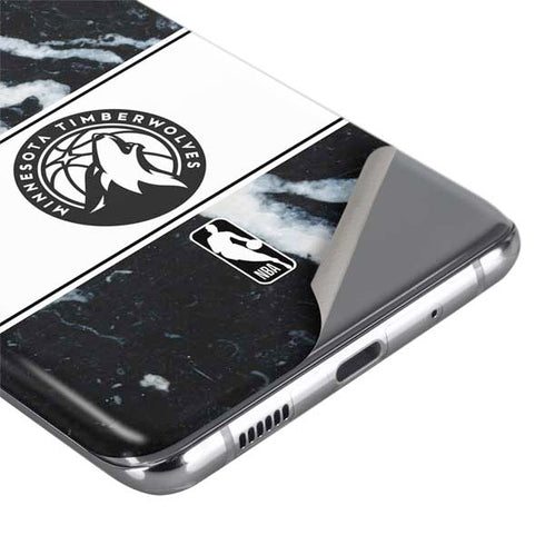 NBA Minnesota Timberwolves Marble Galaxy S20 Ultra 5G Skin