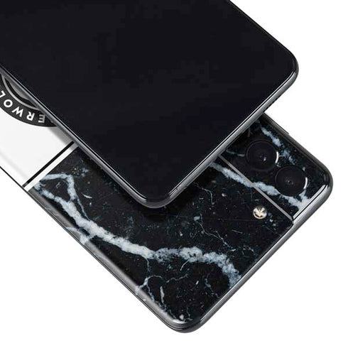 NBA Minnesota Timberwolves Marble Galaxy S21 5G Skin