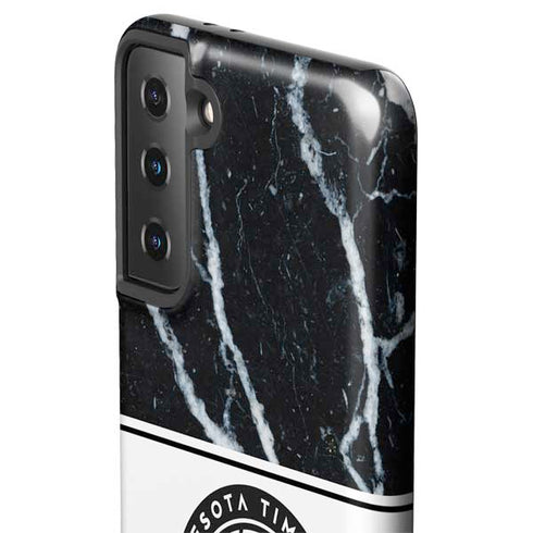 NBA Minnesota Timberwolves Marble Galaxy S21 Plus 5G Pro Case