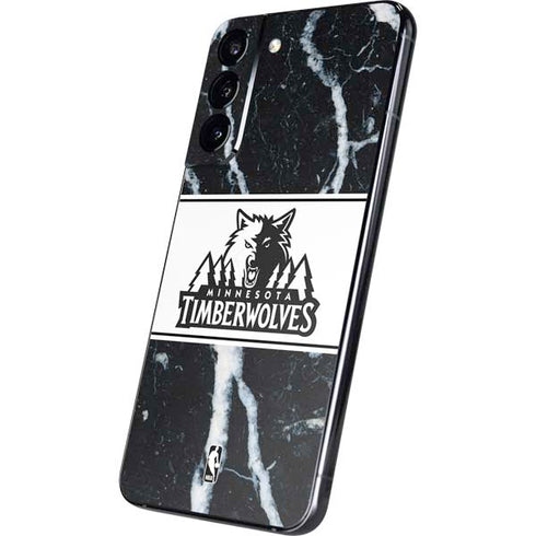NBA Minnesota Timberwolves Marble Galaxy S22 Plus Skin