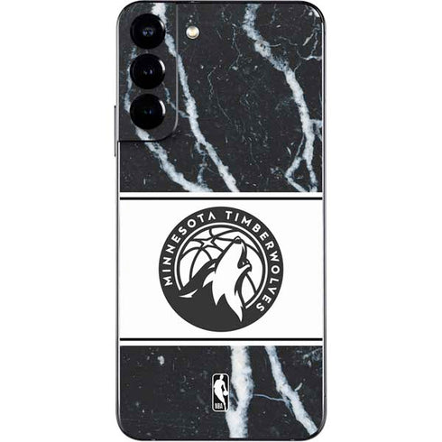 NBA Minnesota Timberwolves Marble Galaxy S22 Plus Skin