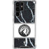 NBA Minnesota Timberwolves Marble Galaxy S22 Ultra Clear Case