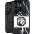NBA Minnesota Timberwolves Marble Galaxy S24 Plus Kickstand Case