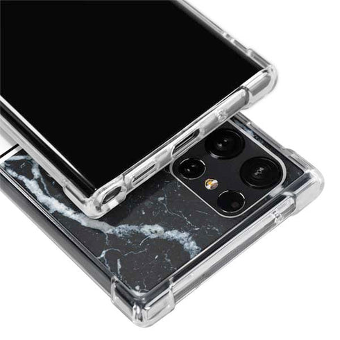 NBA Minnesota Timberwolves Marble Galaxy S24 Ultra Clear Case