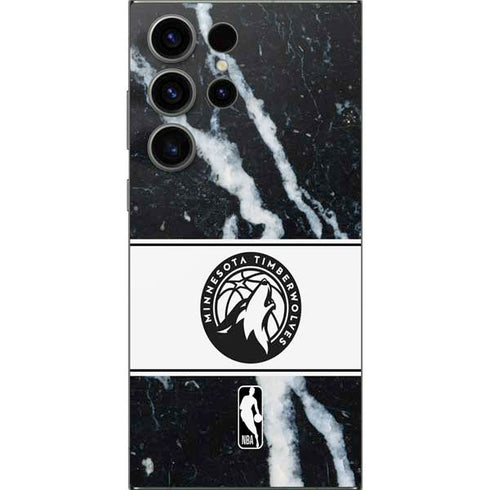 NBA Minnesota Timberwolves Marble Galaxy S24 Ultra Skin