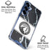 NBA Minnesota Timberwolves Marble Galaxy S25 Clear Case