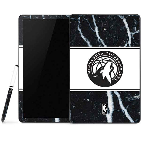 NBA Minnesota Timberwolves Marble Samsung Galaxy Tab Skin