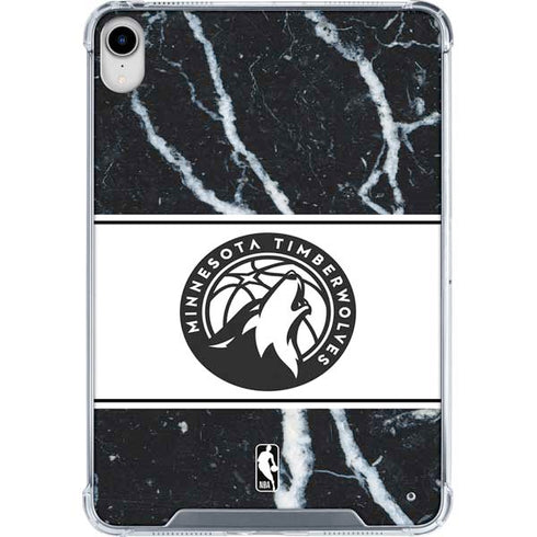NBA Minnesota Timberwolves Marble iPad 11th Gen (2025) Clear Case