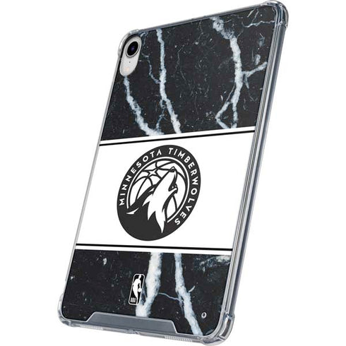 NBA Minnesota Timberwolves Marble iPad 11th Gen (2025) Clear Case